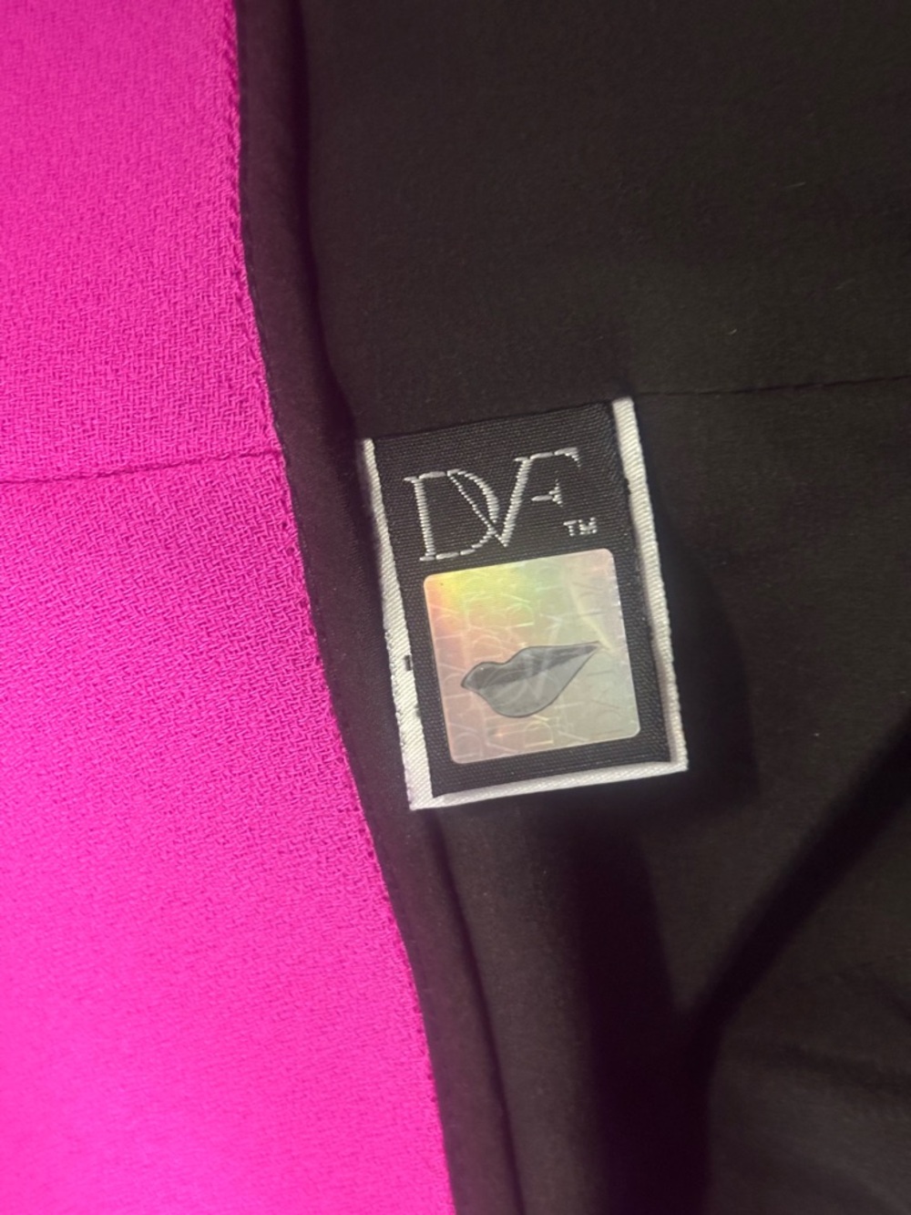 Diane Von Furstenberg Fuchsia Open-Front Blazer Skirt Set - Picture 4 of 16